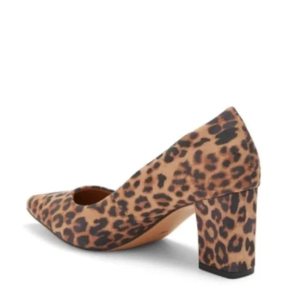 Abound Aubry Block Heel Pump in Leopard Cheetah NWOT Size 6.5 - Picture 1 of 7